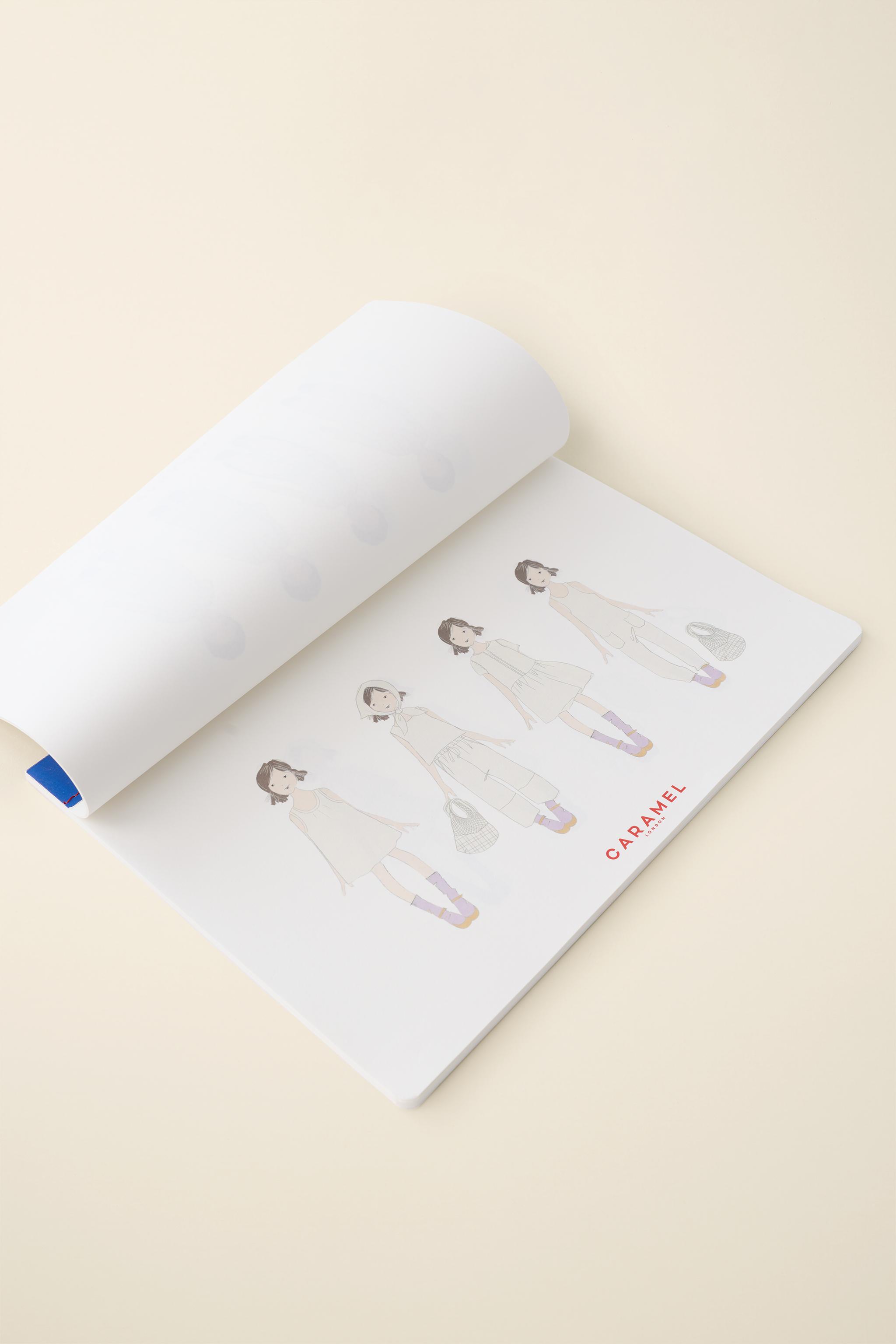 STICKER PAD CREATED BY CARAMEL LONDON X ZARA